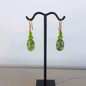 Spring Green Earrings